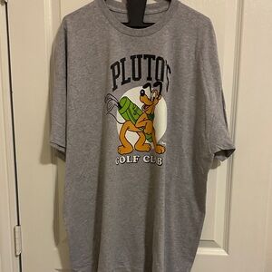 Gray Pluto Golf Club T-Shirt